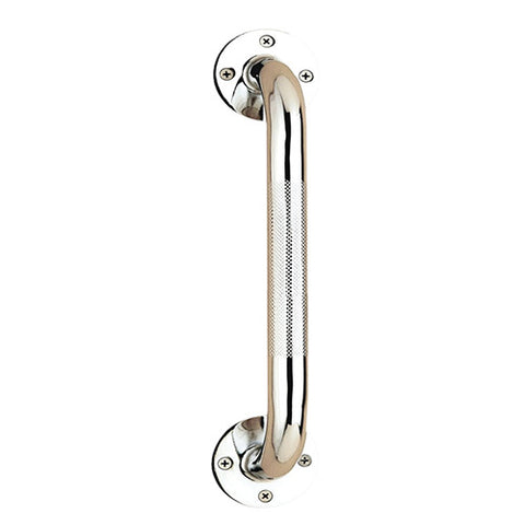 Mobb Knurled Chrome Plated Grab Bar