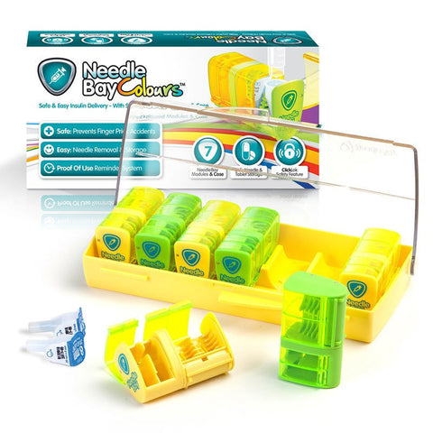ADVOCATE NeedleBay Colours System 7 Diabetes Medication System