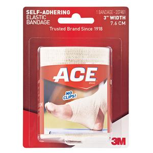 Independence Medical 3M Ace® Self-adhering Bandage 3" x 4-1/5 ft, 1-2/5 yds, Latex-free