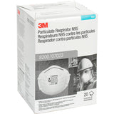 3M™ 8200 Industrial N95 Cup Elastic Strap Box/20