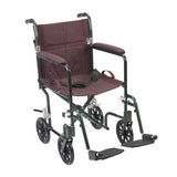 Drive Deluxe Fly-Weight Aluminum Transport Chair