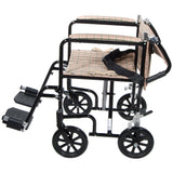 Drive Deluxe Fly-Weight Aluminum Transport Chair