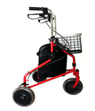 Mobb 3 Wheels Rollator Red