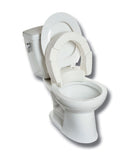 Mobb 4" Hinged Raised Toilet Seat