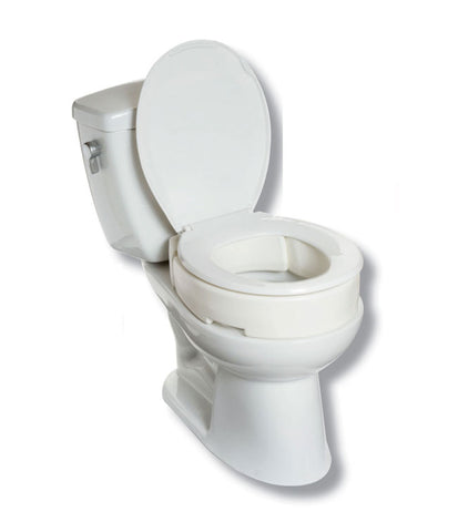 Mobb 4" Hinged Raised Toilet Seat