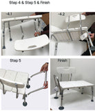 Mobb Transfer Bath Bench with Back