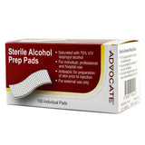 ADVOCATE Alcohol Swabs 100/bx