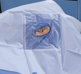 Laminated Eye / Ear Drape Sheets by Ecolab