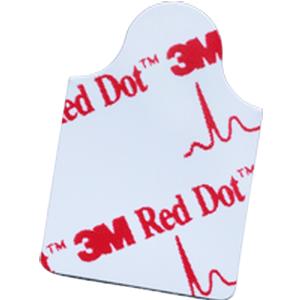 Independence Medical 3M Red Dot™ Resting EKG Electrode 1-3/4" x 7/8",Stretchable, Comfortable