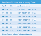 Breg FreeSport Knee Brace, Sleeve