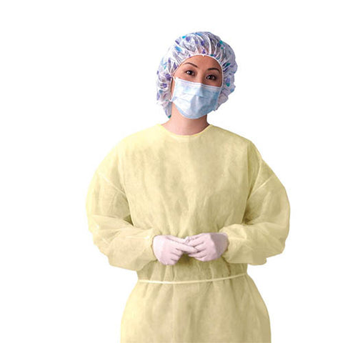 Lightweight Multi-Ply Fluid-Resistant Isolation Gowns