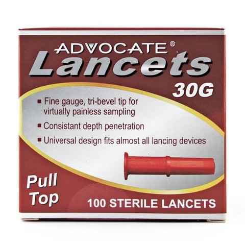 ADVOCATE Pull-Top Lancets 100/bx