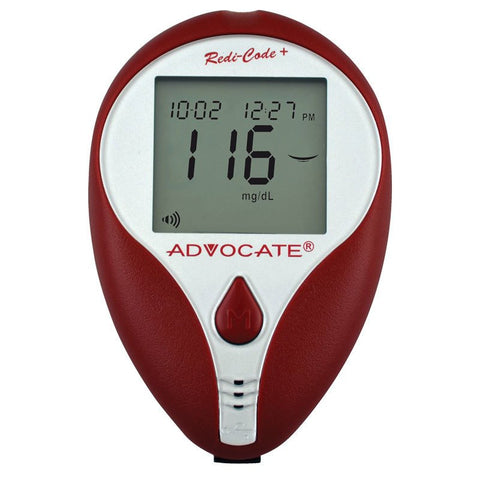 ADVOCATE Redi-Code+ Speaking Blood Glucose Meter