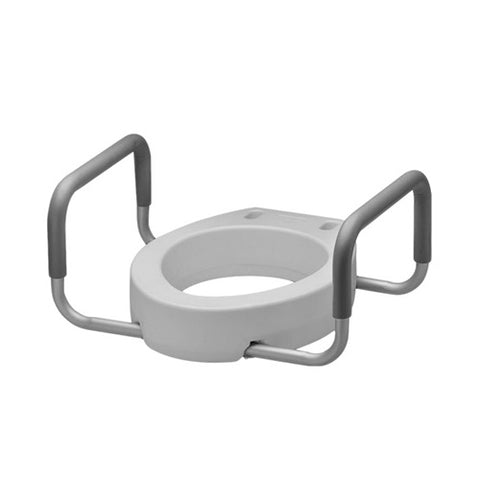 Mobb 4 inch Raised Toilet Seat with Arms