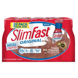 SlimFast Original Creamy Milk Chocolate Ready to Drink Meal Replacement Shakes (11 fl. oz., 20 pack)