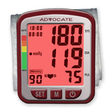 ADVOCATE Speaking Wrist Blood Pressure Monitor