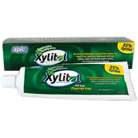 ADVOCATE Fluoride-Free Xylitol Toothpaste, 4.9oz tube